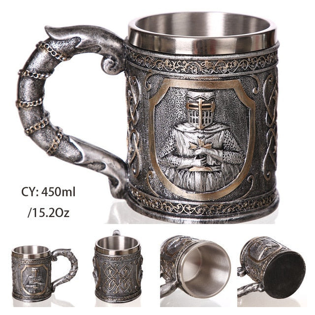 BowLift | Fantasy Adventure Resin / Stainless Steel Mug