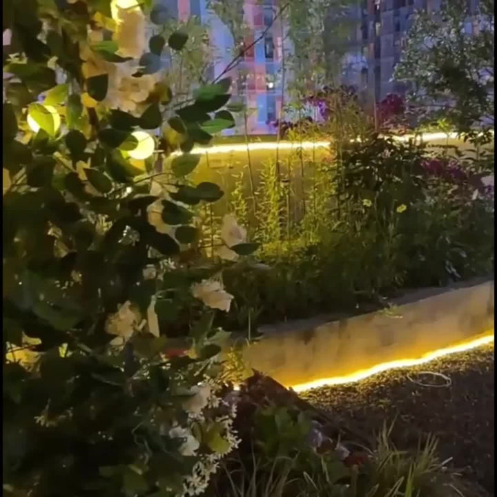 BowLift | Solvara Flexible Solar LED Light Tube with Remote Control | Creative Outdoor Lighting | Energy Efficient & Weatherproof