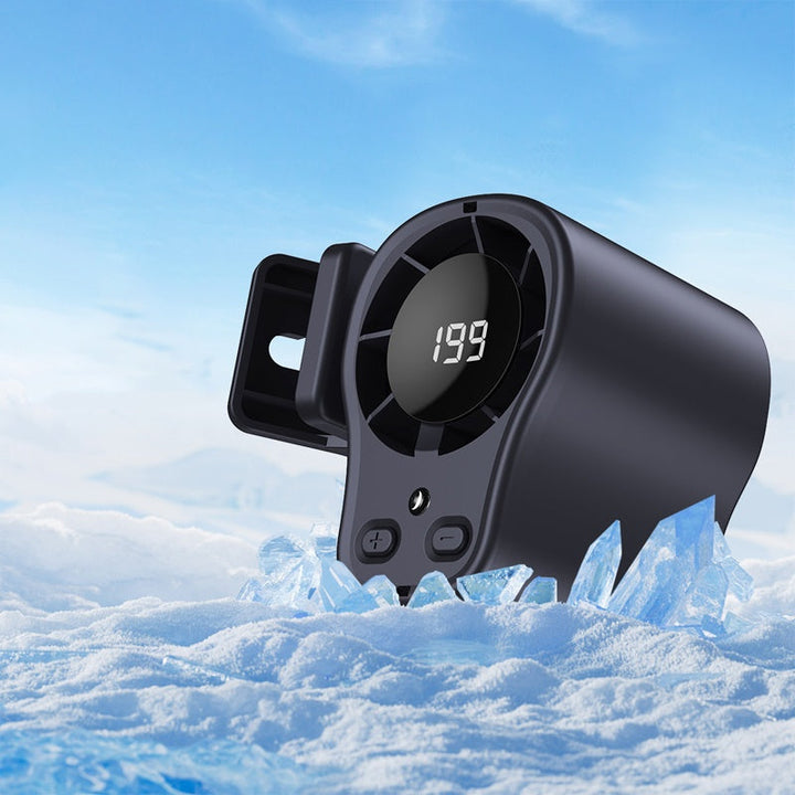 Mini fan with ventilation clip for car and desk | Bowlift