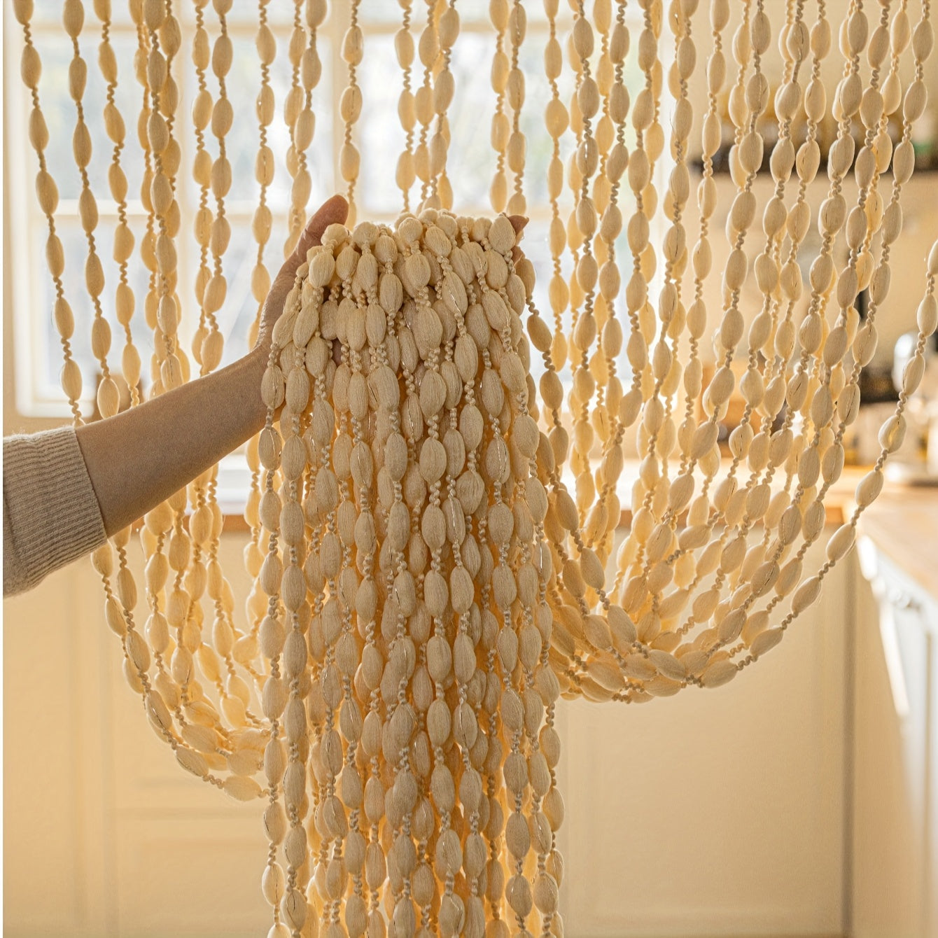 BowLift | BohoDream Bed Canopy with Beads for Bedroom or Play Corner