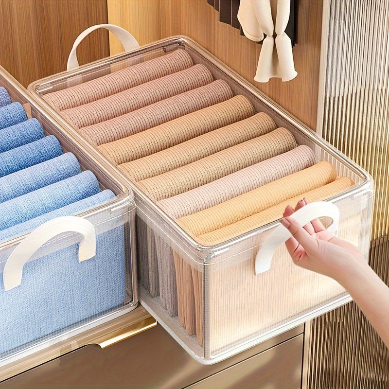 SpaceSaver - Stylish Stackable Storage Boxes for Clothing and Books Bowlift