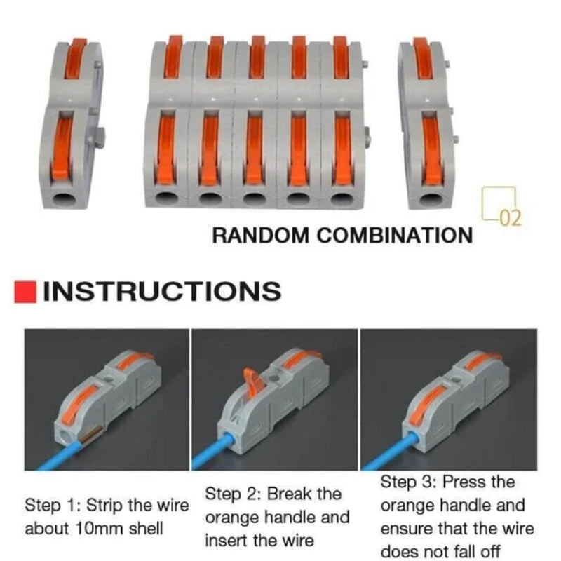 BowLift | Push-type quick connection terminals, wire distributor
