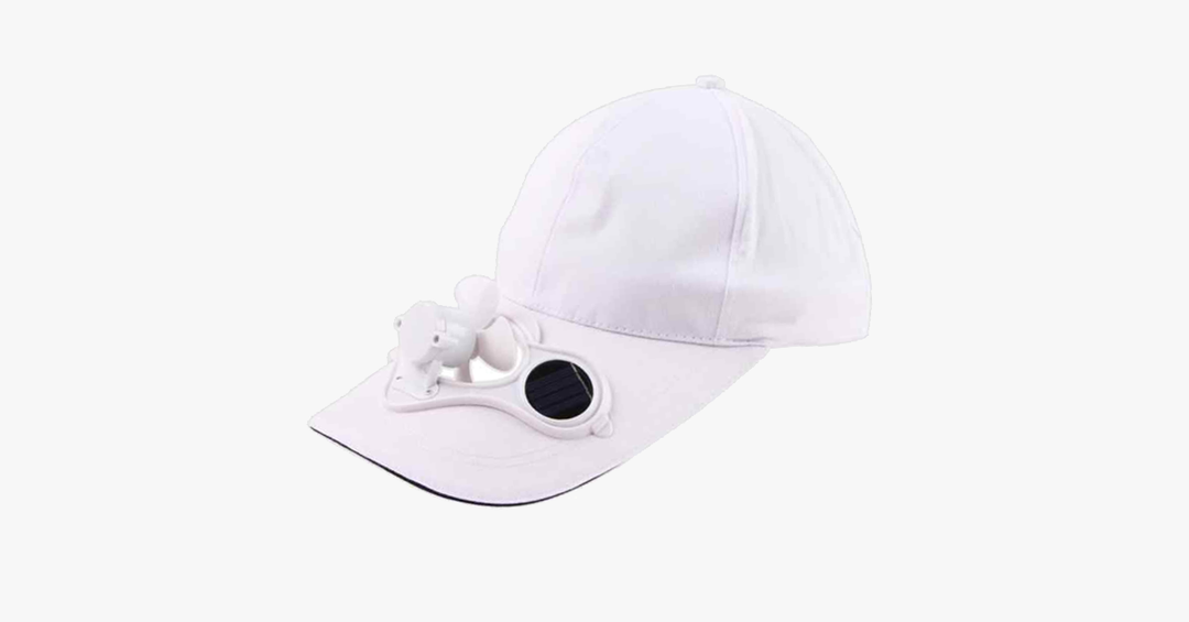 Solar Powered Cooling Fan Hat | Bowlift