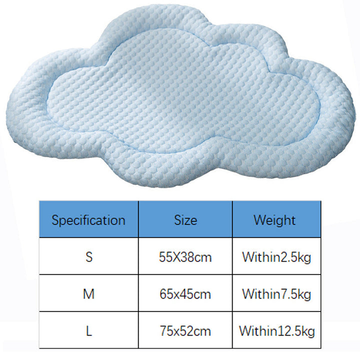 Cloud-Shaped Cooling Pet Mat for Small to Medium Dogs | Bowlift
