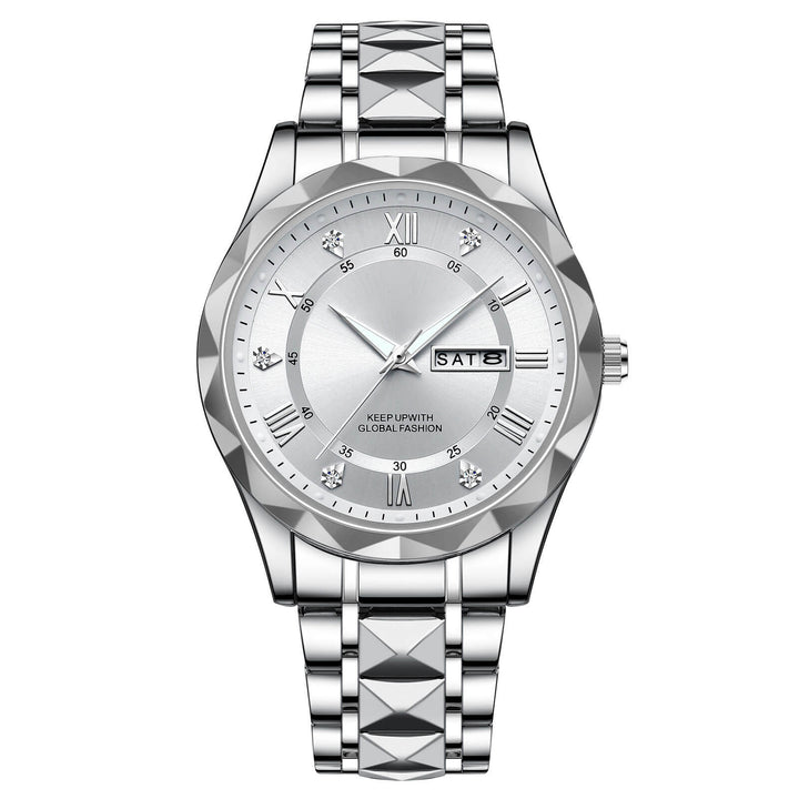 BowLift | Waterproof Luminous Stainless Steel Two-tone Quartz Men's Watch