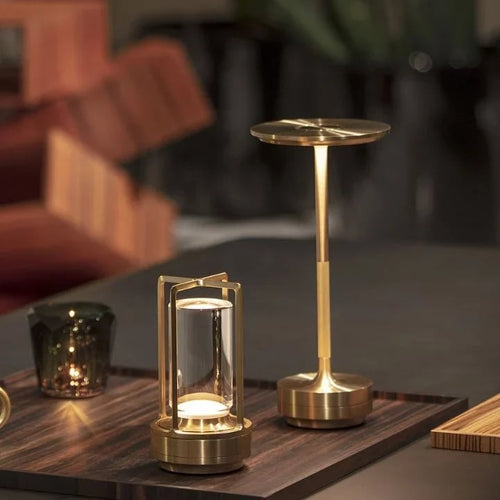 BowLift | Cordless Table Lamp - Dimmable & Rechargeable Waterproof Desk Light