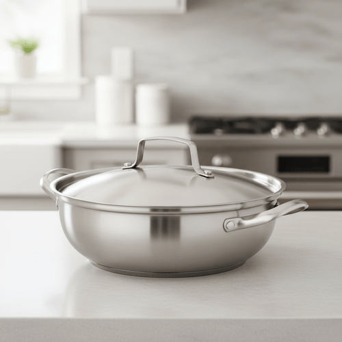 BowLift | Stainless Steel Cooking Pot 26 cm with Even Heat Distribution