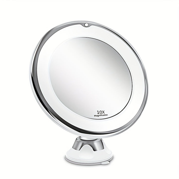 JESLED 10X – Rotatable Makeup Mirror with Lighting Bowlift