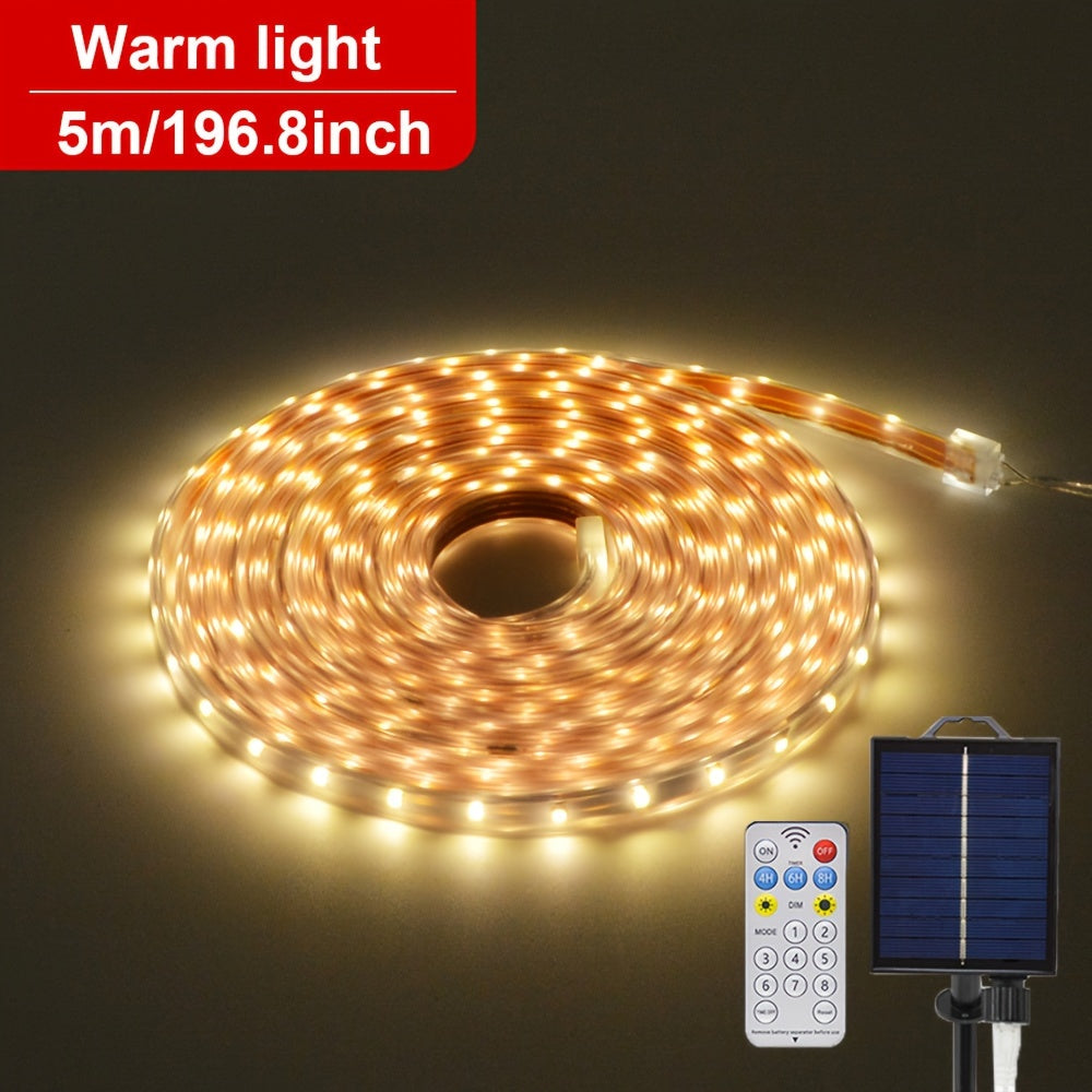 BowLift | Solvara Flexible Solar LED Light Tube with Remote Control | Creative Outdoor Lighting | Energy Efficient & Weatherproof