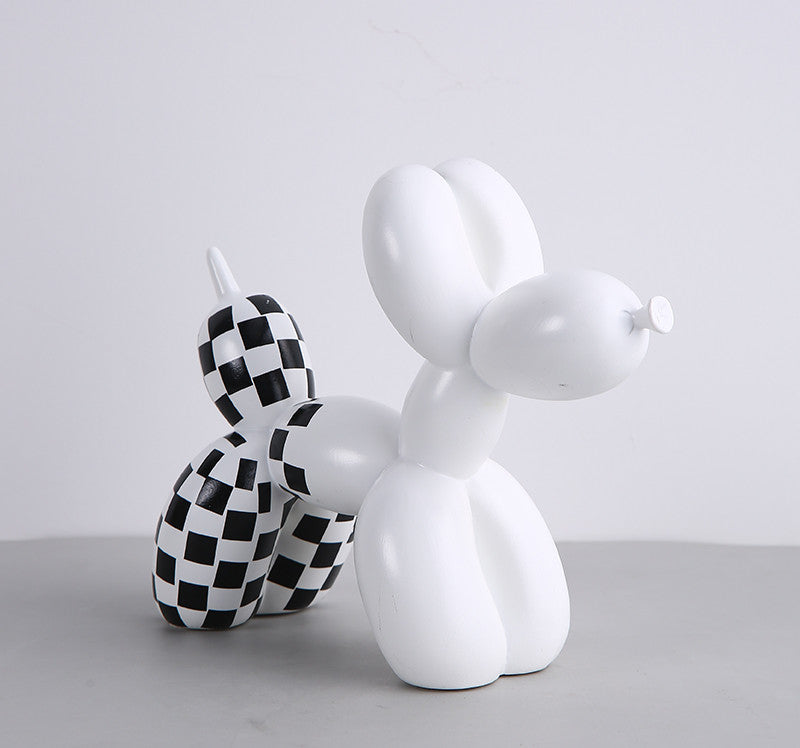 BowLift | Black and white balloon dog