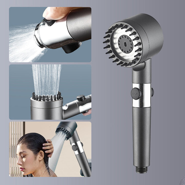 BowLift | Multi-functional High Pressure Shower Head Set
