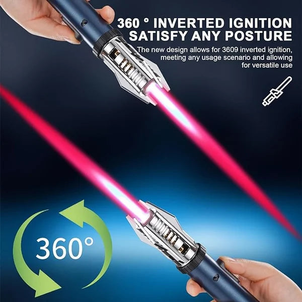 Windproof lighter with torch for self-defense | Bowlift
