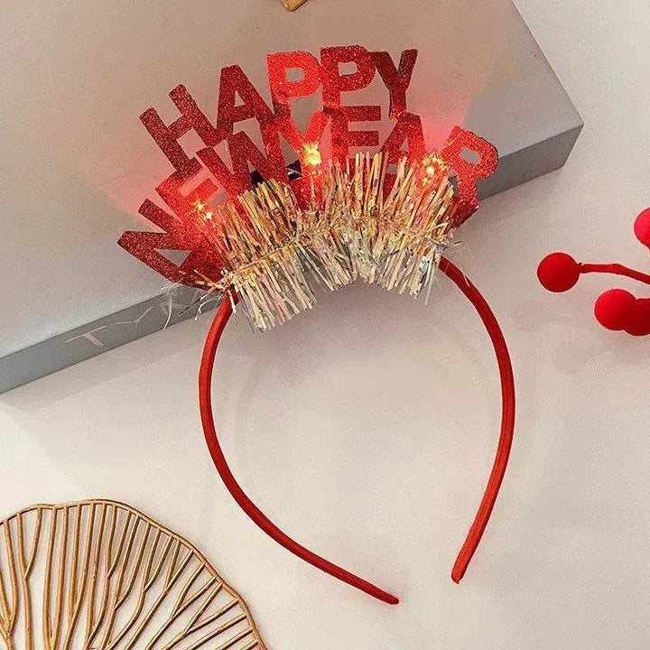 BowLift | Christmas With Light Headband Snowflake Women's