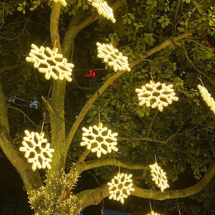 BowLift | SnowGlow - Frosted Snowflake LED light for Winter Elegance