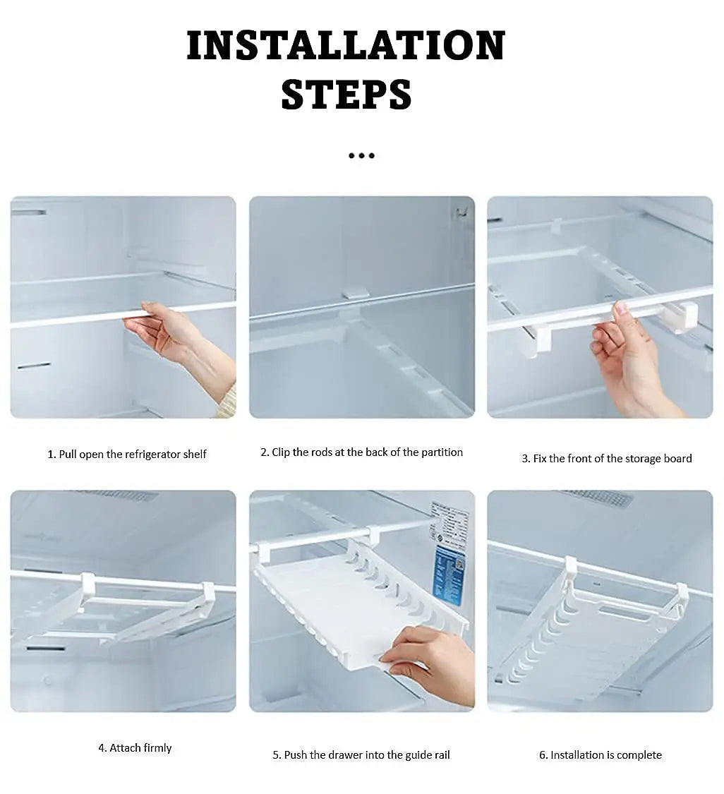 CoolNest Storage Solution — Finally, organization that keeps your food fresh and eliminates stress in the refrigerator | Bowlift