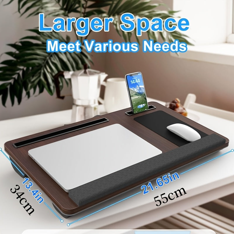 Ergonomic Laptop Holder with Wrist Support and Device Slots | Bowlift