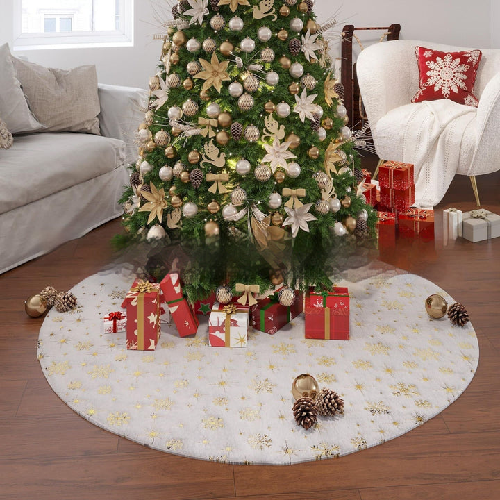 BowLift | Christmas Snowflake Christmas Tree Skirt