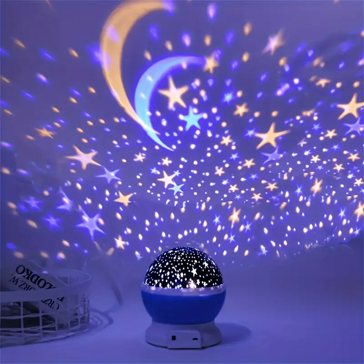 BowLift | Star Projector Nightstand Lamp - Luna