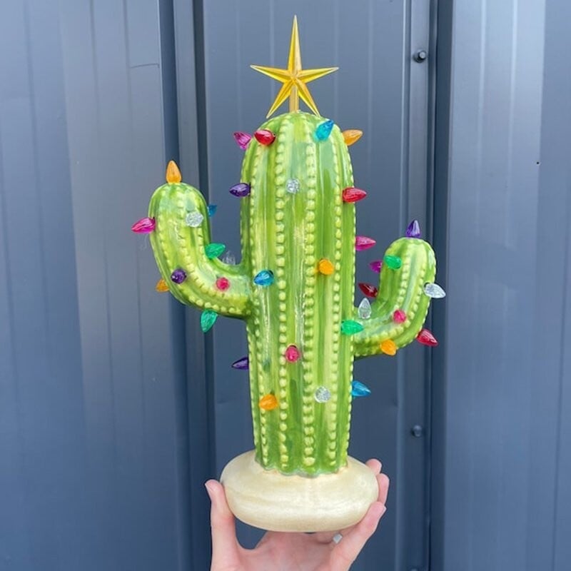 BowLift | Vintage Christmas Luminous Cactus