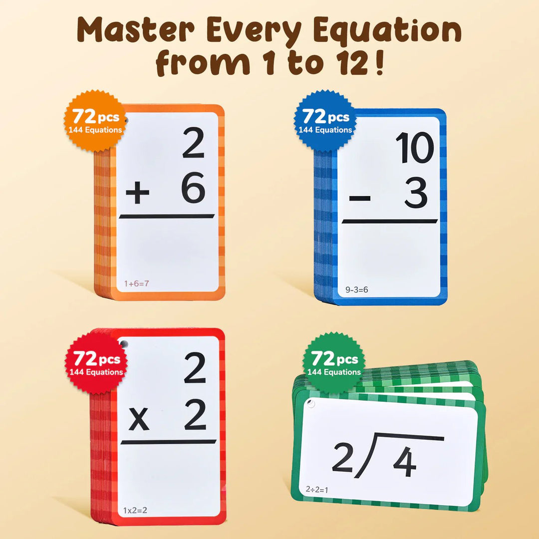 BowLift | Mathematics Flashcards and Pop Fidget Chart