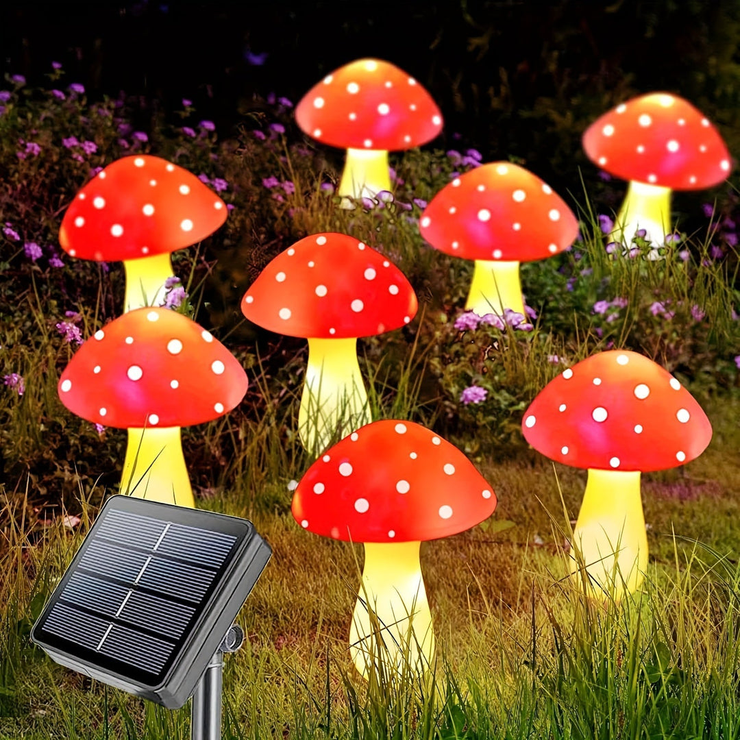 SolarGlow Lamp - Energy-saving Garden Lighting with 8 Modes | Bowlift