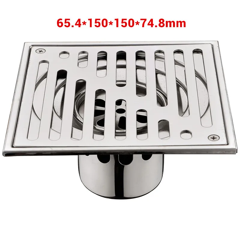 Bangnolux Square Shower Floor Drain Bowlift