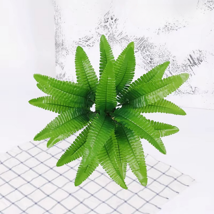 BowLift | UV-Resistant Lifelike Boston Fern for Outdoor and Indoor Decor