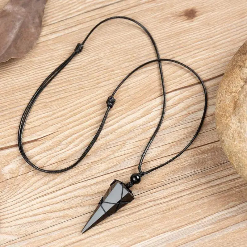 BowLift | Energetic Protection Obsidian Stone Necklace