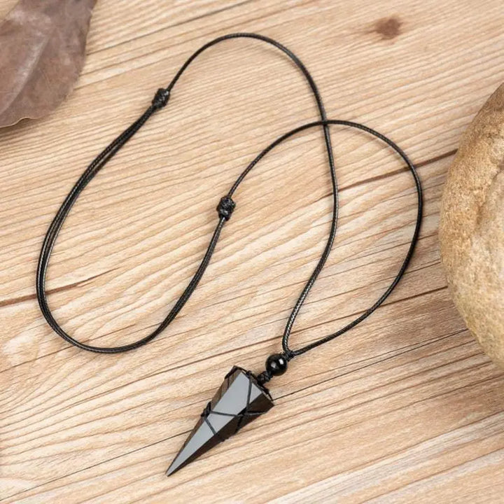 BowLift | Energetic Protection Obsidian Stone Necklace