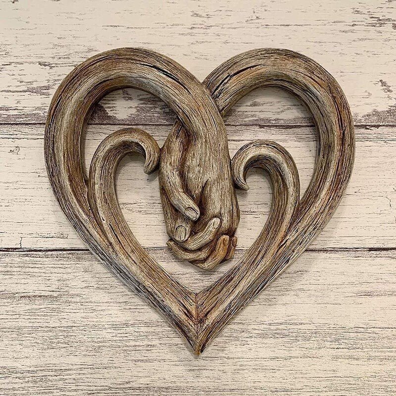BowLift | Heart Holding Hands Wall Decor - Forever Love