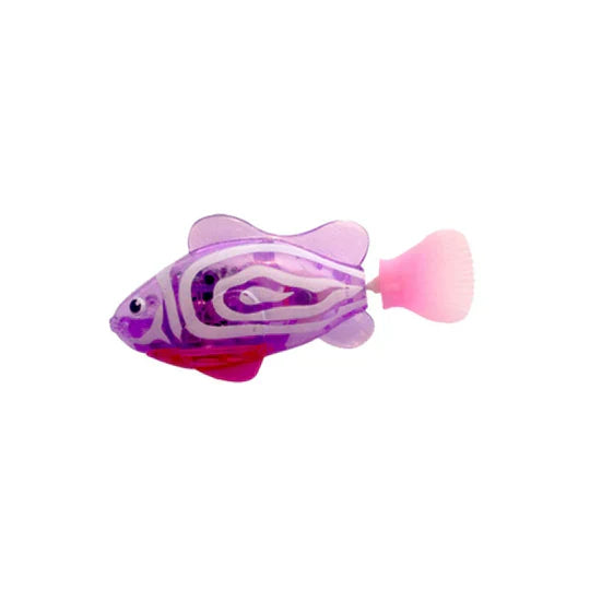 Electronic swimming fish with LED light Bowlift