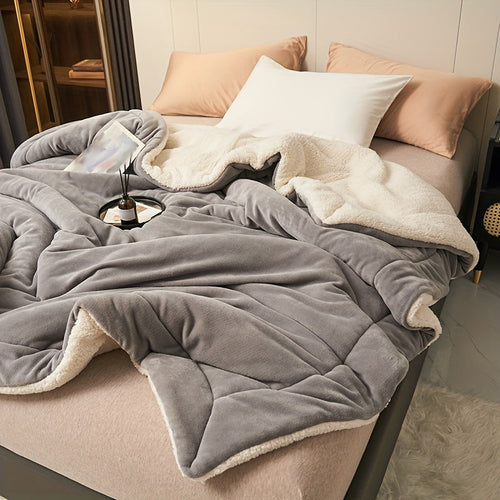 CozyWarm - Luxury Milk Fleece Blanket Double Layer Bowlift