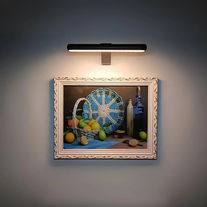 BowLift | ArtGlow Wireless LED Picture Light – Rechargeable Wall Lamp with Remote & Adjustable Dimming