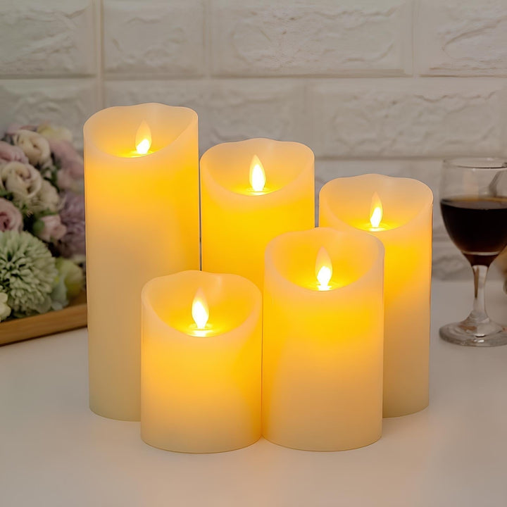 BowLift | LED Candles LumiFlame | Flickering Real Wax Effect | Safe & Energy Saving | Various Sizes & Designs