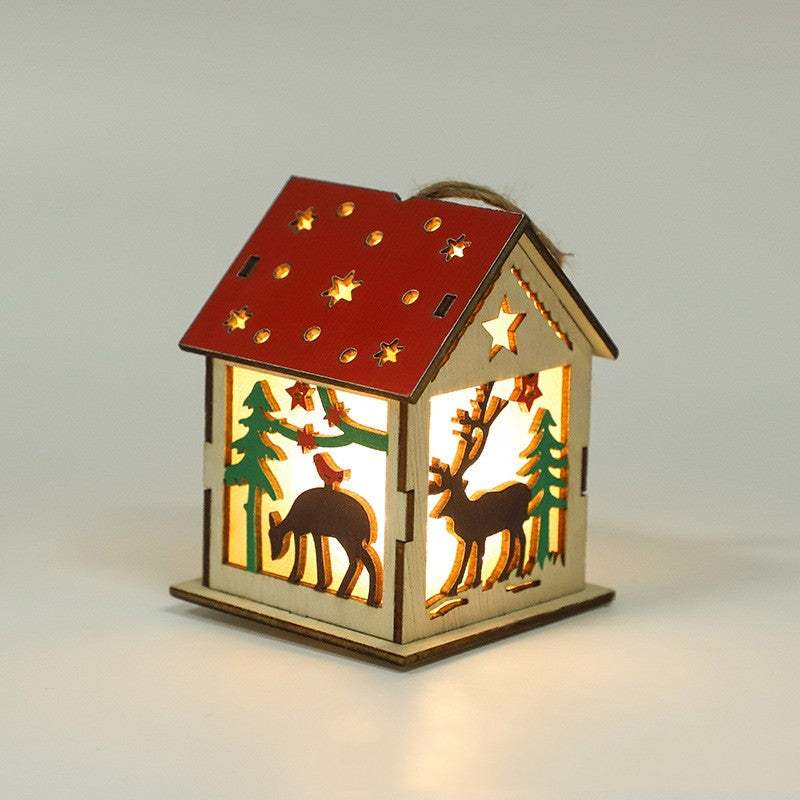 BowLift | Decorative Festive Luminous Wooden Pendants