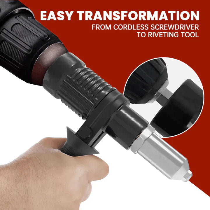 Nail Plier Adapter for Battery Drill – SpeedRivet | Bowlift