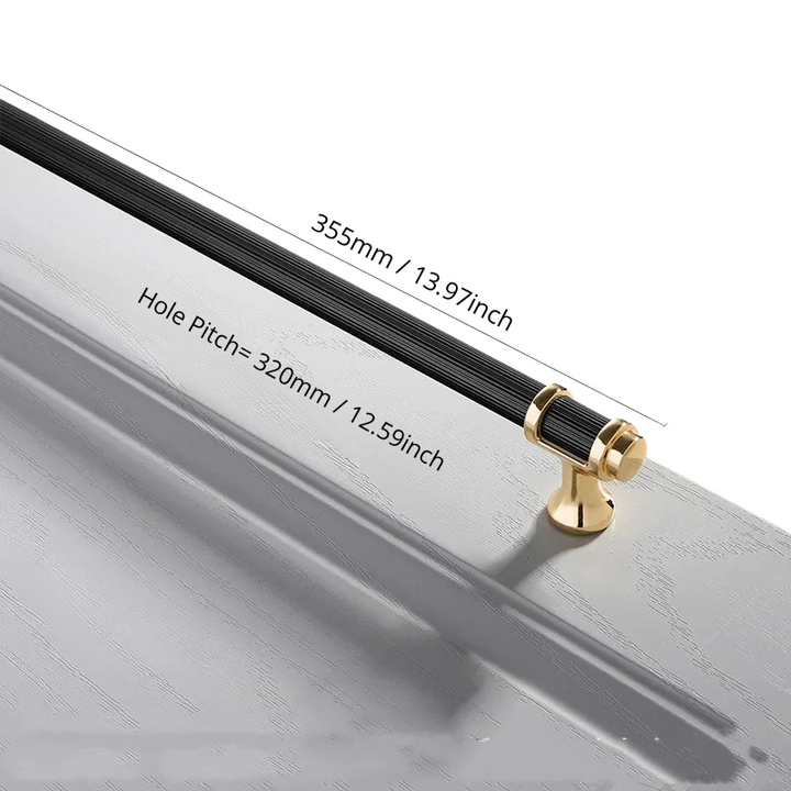 Cabinet Drawer Handle, Double Color Long Door Handle | Bowlift