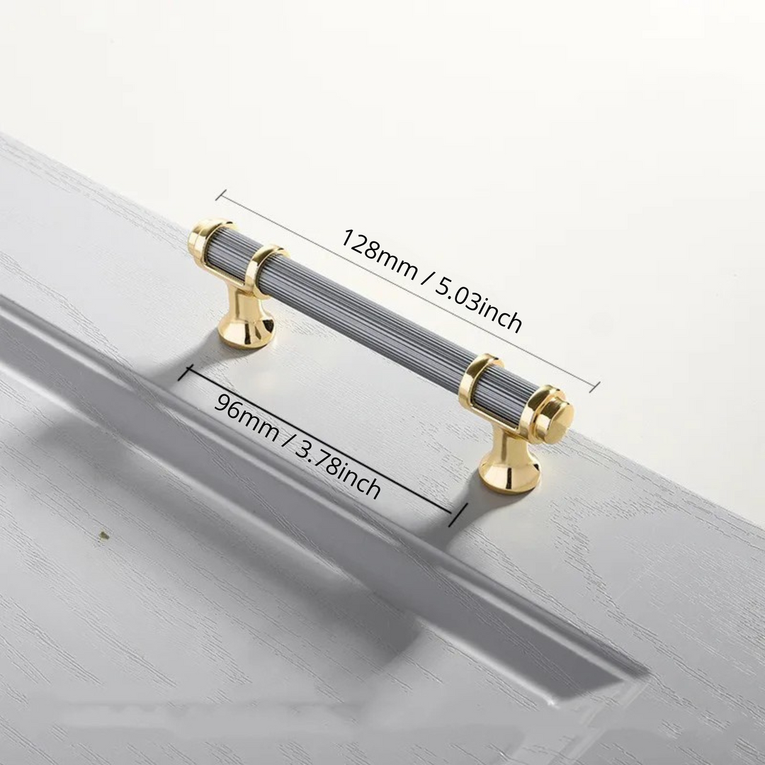 Cabinet Drawer Handle, Double Color Long Door Handle | Bowlift