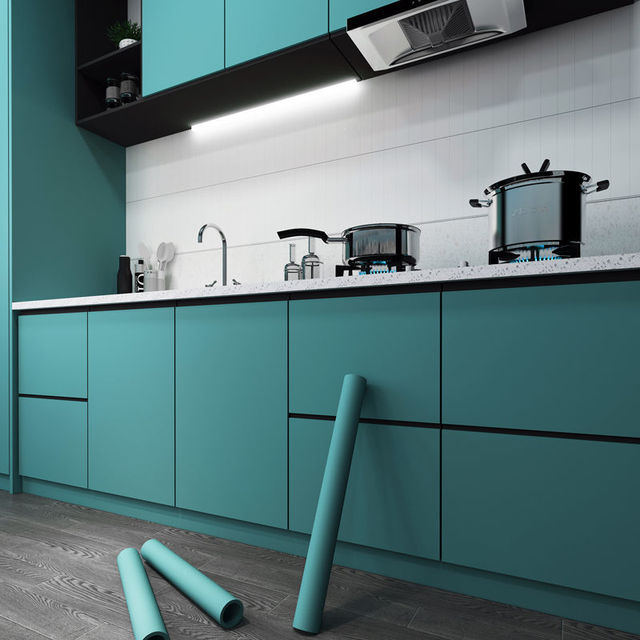 Cabinet Home Wall Sticker Wallpaper Vinyl Desktop Wardrobe Renovation | Bowlift