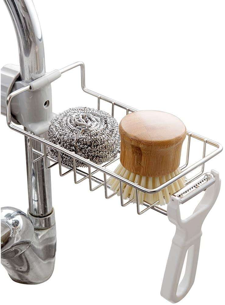 Sink Caddy Organizer Stainless Steel Bowlift