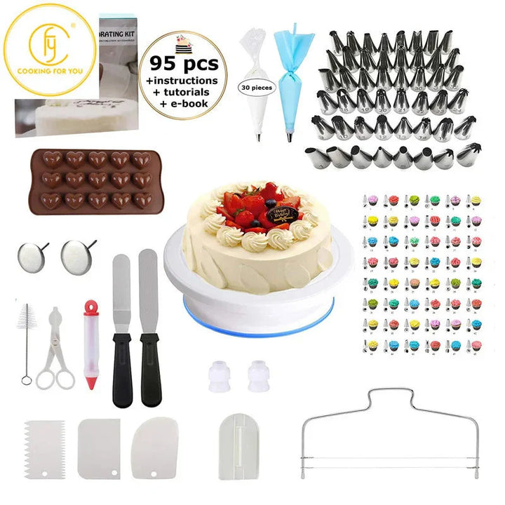 Cake Decorating Tool Set Baking Accessory Baking Tool Cake Baking Set | Bowlift