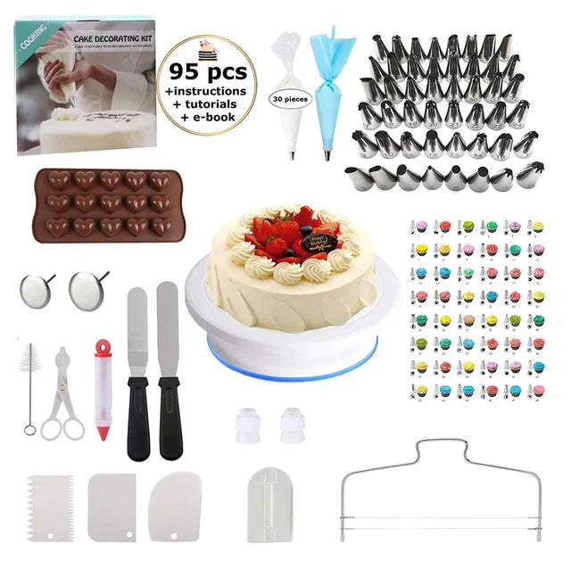 Cake Decorating Tool Set Baking Accessory Baking Tool Cake Baking Set | Bowlift