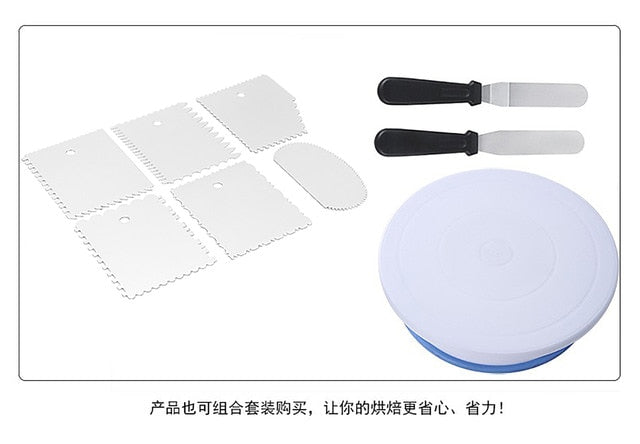 Cake Turntable Stand Cake Decoration Accessories Rotating Stable | Bowlift