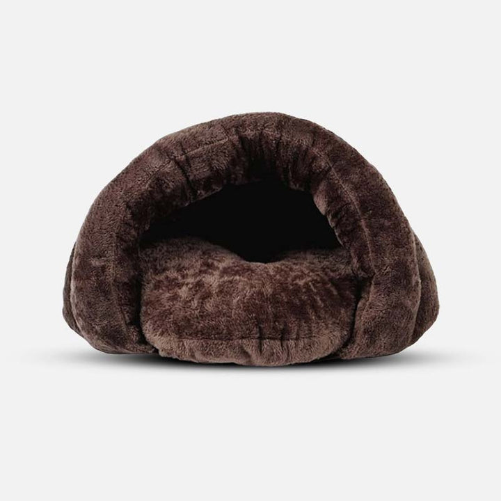 Calming Cave Dog Bed - CozyCave Retreat Bowlift
