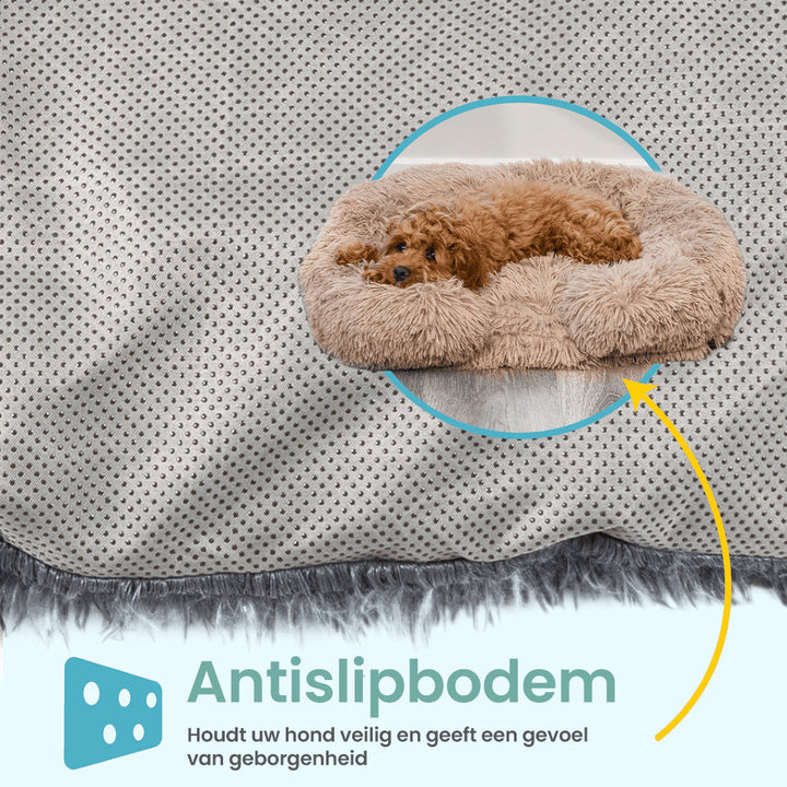 Calming Dog Bed with Memory Foam - Charlie Bowlift