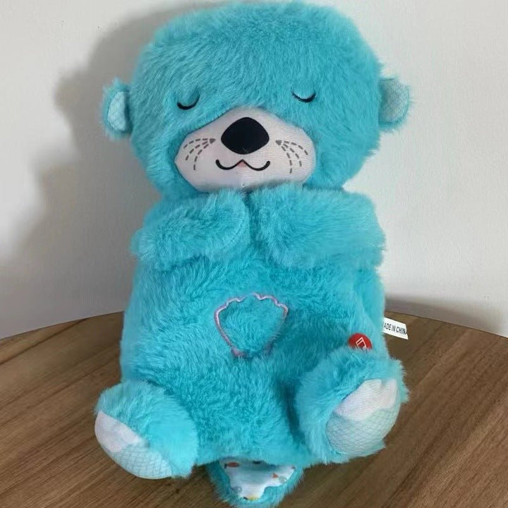 BowLift | Calmaura - Breathing Otter Plush Relaxation companion with soothing vibrations and calming light