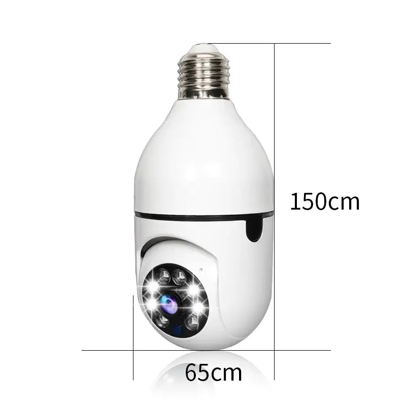 Security camera with light bulb | Bowlift
