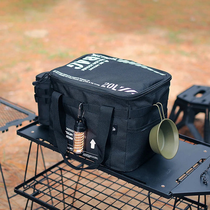 BowLift | CAMPHOLD – 20L Outdoor Organizer Bag for Travel & Camping