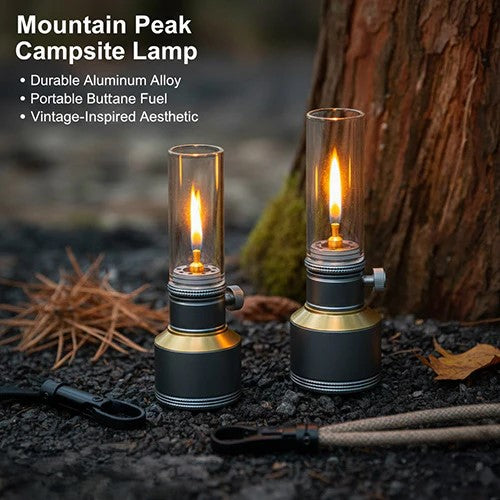 Mountain Peak Campsite Lamp | Bowlift