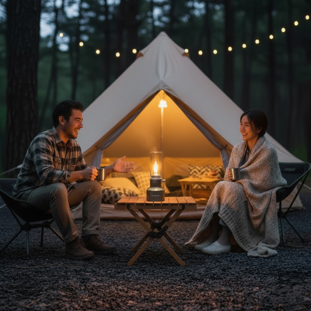 Mountain Peak Campsite Lamp | Bowlift